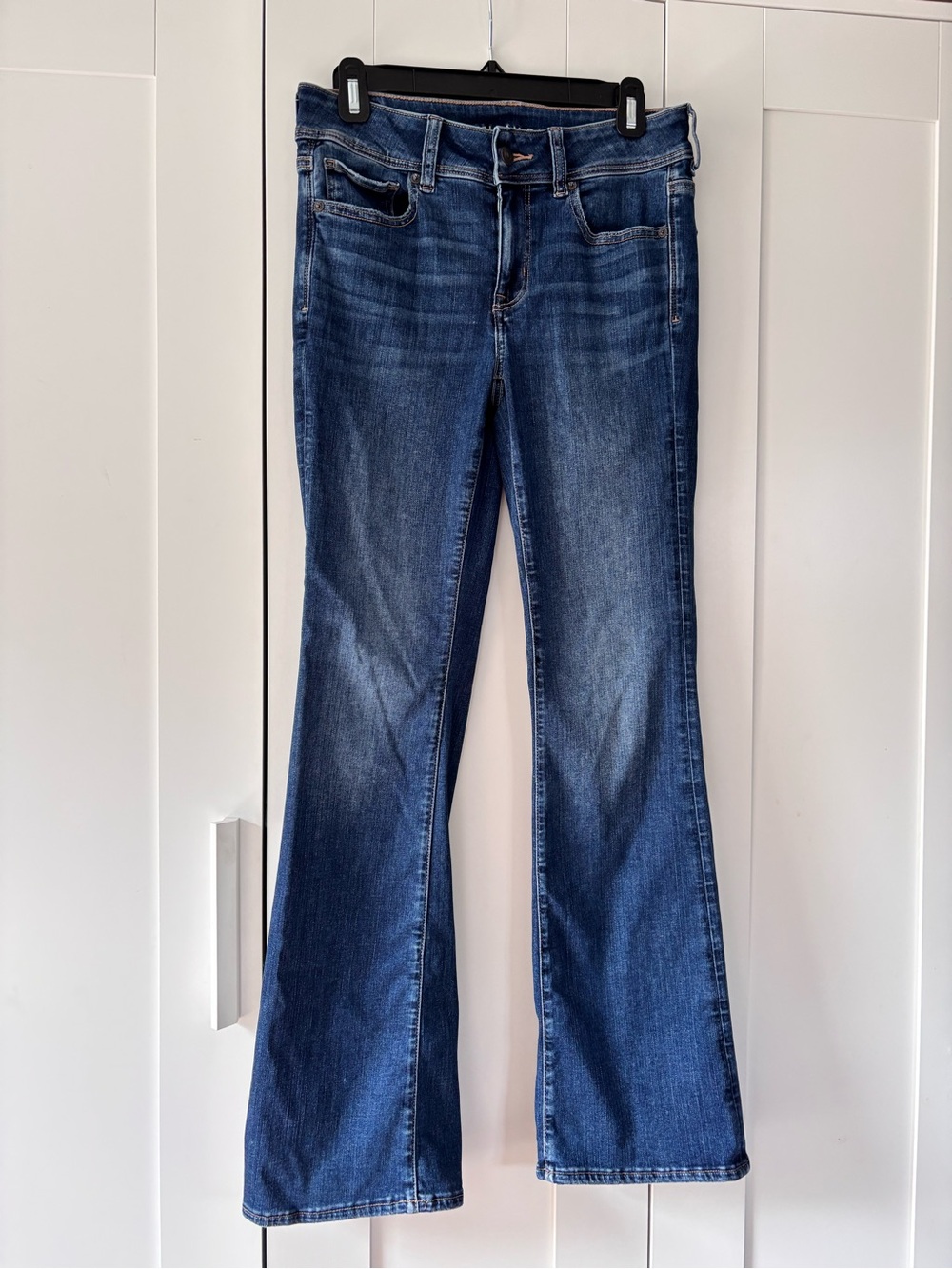 American Eagle Dark Blue Kick Boot Jeans